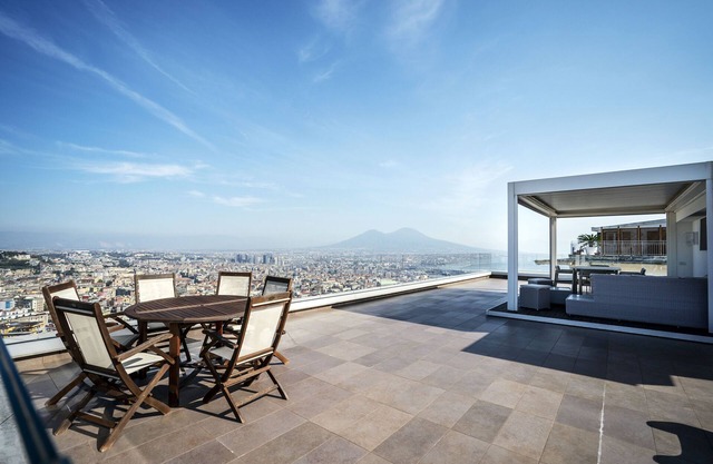 Terrazza Manù . Naples at your feet .