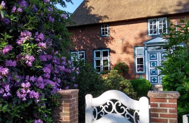 Thatched roof and own garden
