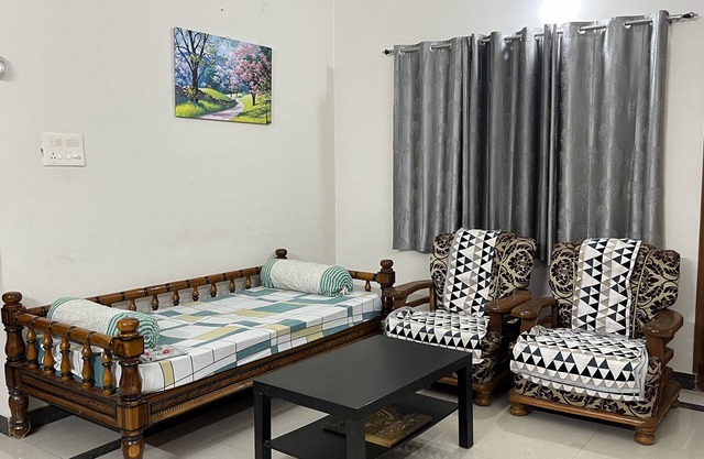 The 2 BHK Apartment near AIG at Gachibowli . Is available as a whole unit.