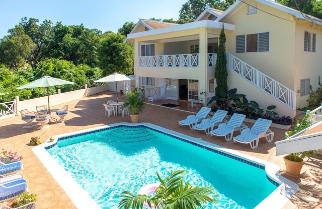 The beautuful Butterfly Villa situated in the exclusive Silver Sands estate