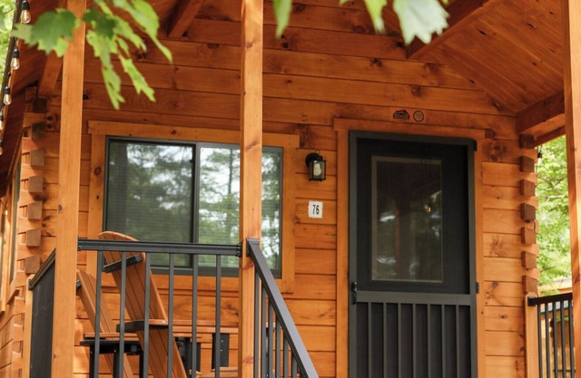 The Bellefonte Campground presents: Tiny Home | 1 Bedroom with HOT TUB
