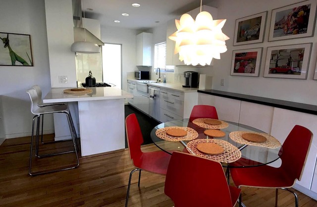 THE BEST OF HOLLYWOOD AND LOS ANGELES IN A PRIVATE MID-CENTURY MODERN HOME