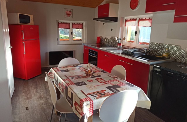 The chalet of happiness in the heart of the Vosges with beautiful mountain views