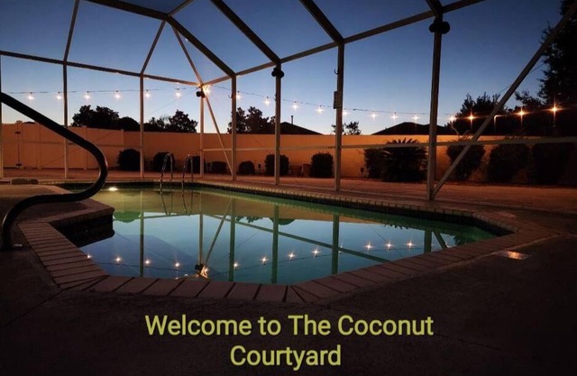 The Coconut Courtyard private pool, themed, modern