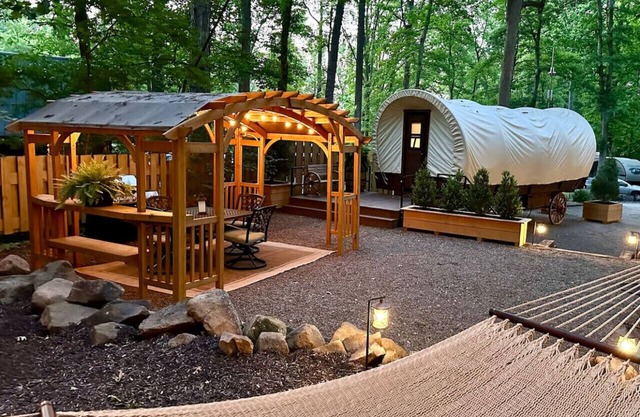 The Conestoga Covered Wagon Getaway