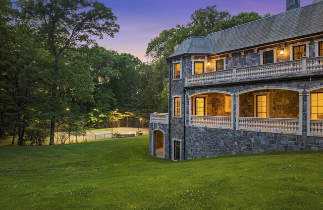 The estate is like a private resort with state of the art security