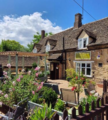 The horse and panniers guest house.