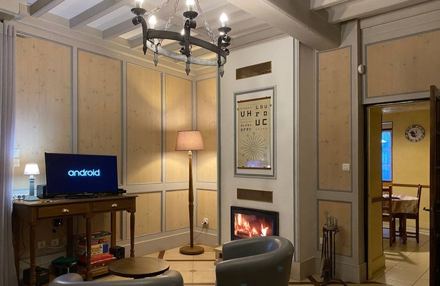 The Huchier lodge was designed with the necessary comfort for 2-4 people.