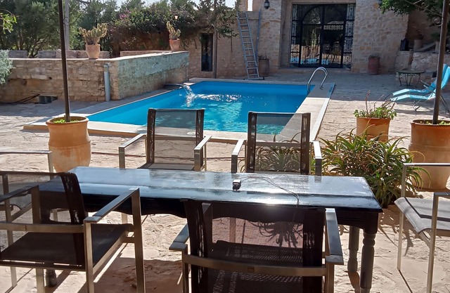 The kasbah of the olive grove estate
