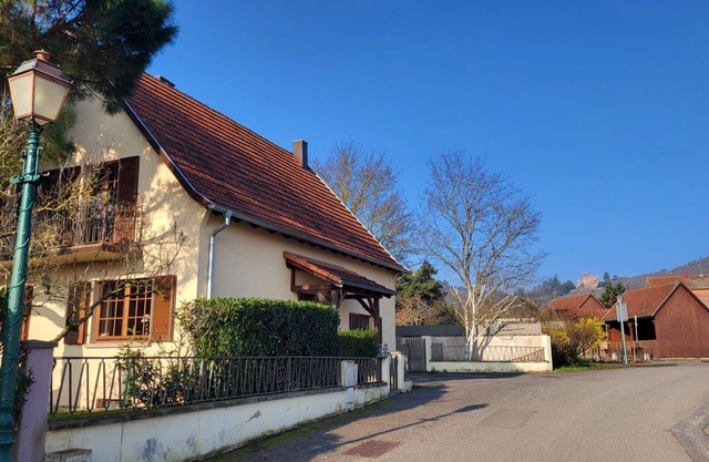 The Kintzheim Refuge. Vineyards, châteaux and cycle routes. Pets free.