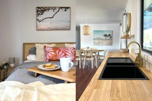 The Little Beach Retreat - Relaxing family sized home one street from the sea!