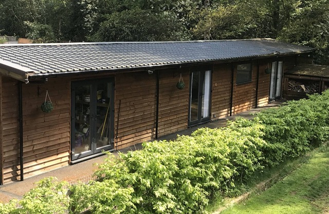 The Lodge located adjacent to stunning woodland