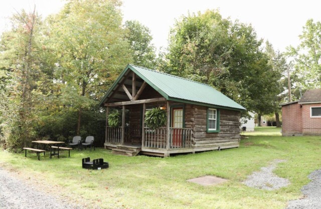 The Log Cabin At Hartman center