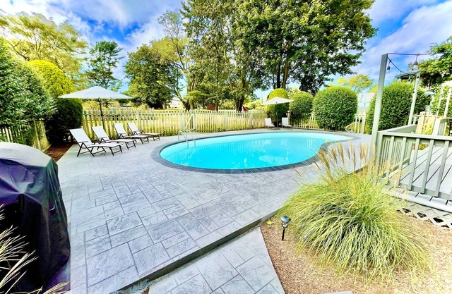 The perfect beach house retreat with an inground pool!