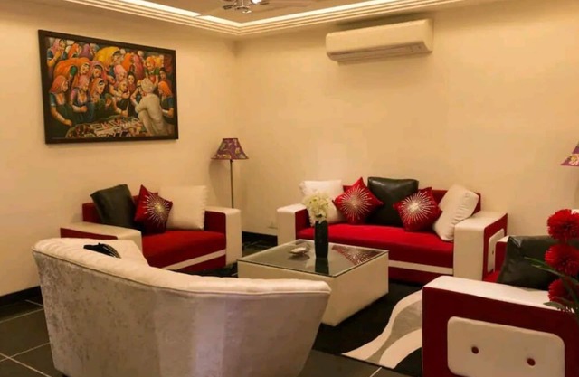 The place is very much pleasing , adorable and comfortable . Also amazing decor