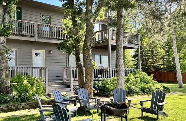 The Point on Gull Lake – Unit 3: 2BR Upper-Level Haven w/Dock & Garage