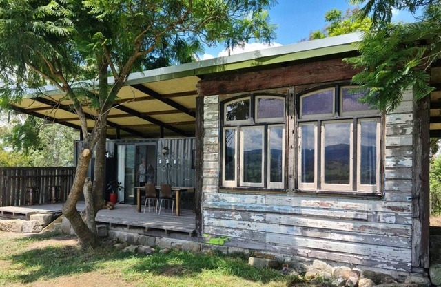 The Shack- shack on the outside but modern on the inside