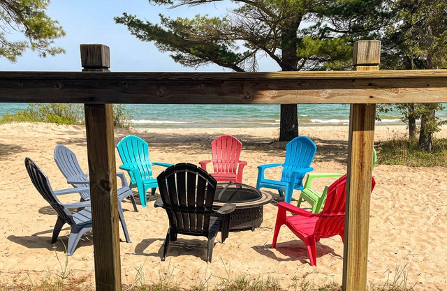The sugar sand of Lake Huron is waiting for your family!