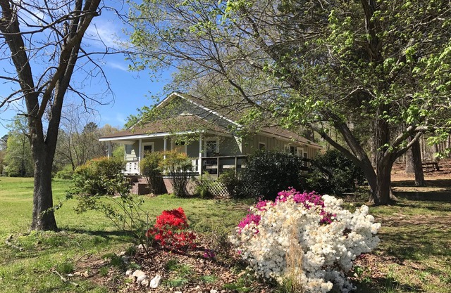 The Uwharrie Farmhouse—Located at the north entrance to the Forest.