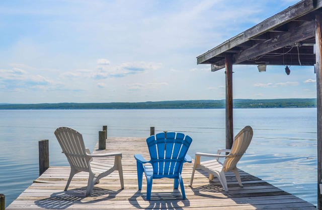 The View at Lodi Point - Cozy Comfort On Level Lake Front!