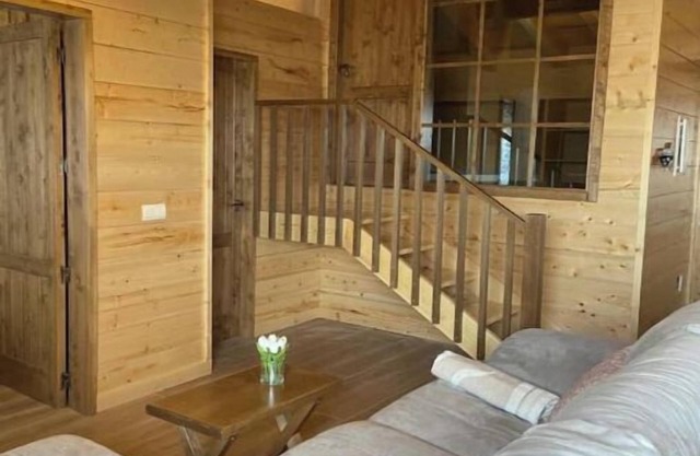 The wooden house