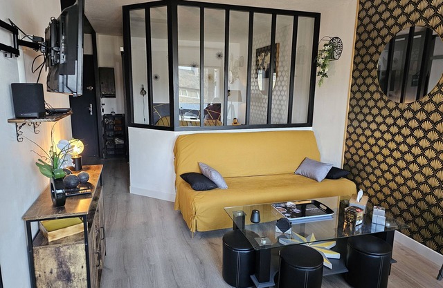 Très bel Appartement Lumineux et Bien Décoré Avec Aperçu mer