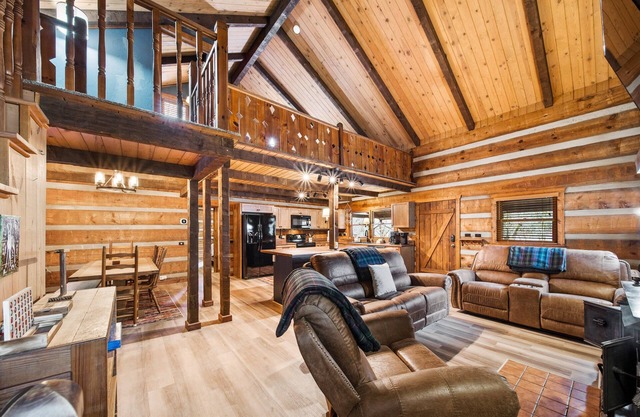 Traditional Cabin with Modern Conveniences