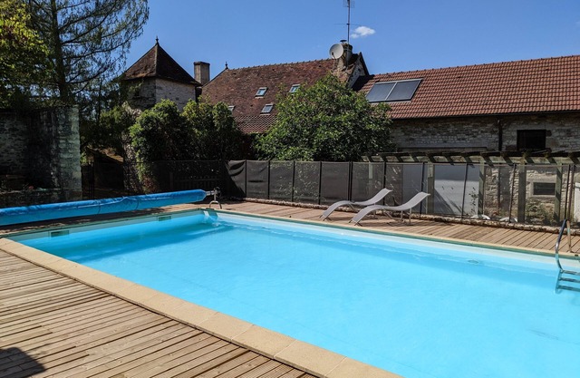 Traditional stone house with pool, gym and separate 2 bedroom gite