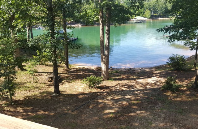 Tranquil Lakefront Setting near Clemson SC with Private, Covered Dock
