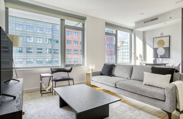 Trendy Navy Yard 1BR w/Gym & W/D, steps from Nats Park, by Blueground