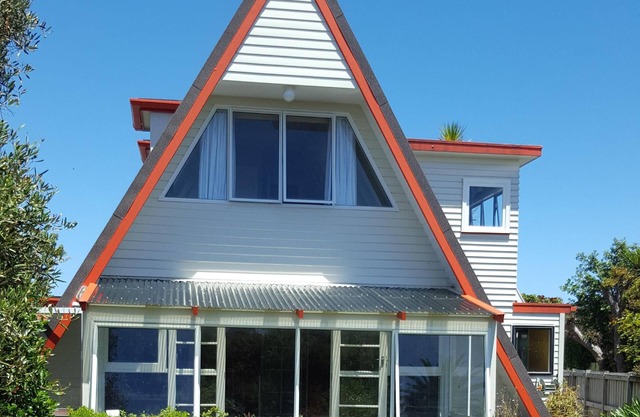 Triangle House at Paraparaumu Beach