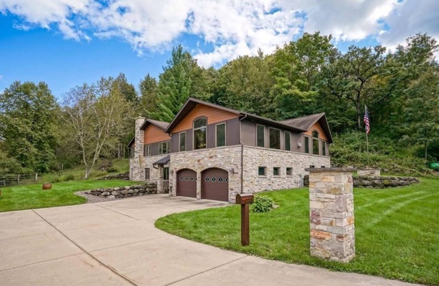 Trout Fishing Retreat w/Private Access 1-Mile of Famous Wisconsin Trout Stream