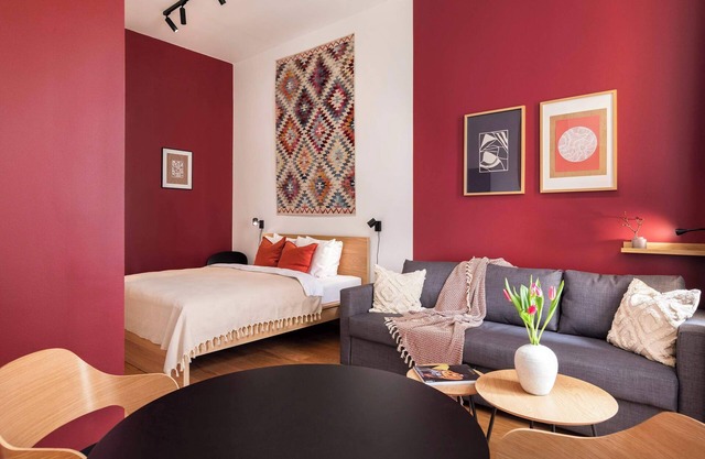 TurnKey | Vinohrady Modern Studio with Balcony II