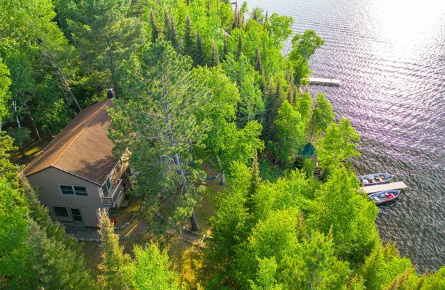 Two bedroom summerhome northeast of Ely with private dock and views of the BWCA