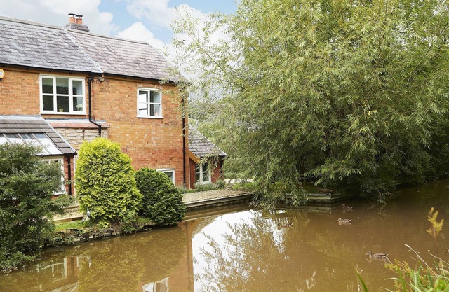 Two bedroomed property situation in a beautiful secluded location with patio area overlooking fields
