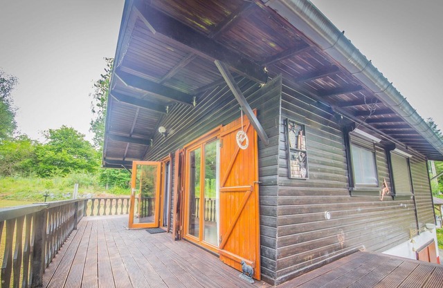 Unique holiday home Cha'Laise in the woods near Rendeux