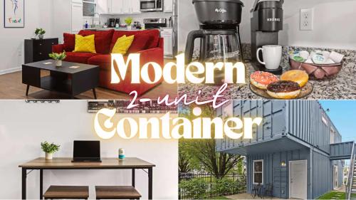 Unique Retreat Two 1BR Shipping Container Units