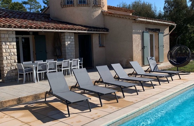 UNIQUE! Villa Terre d’Azur for 10pers with heated pool