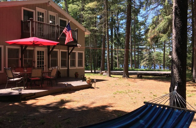 Upper Saranac Lake with Beach Access and Dock