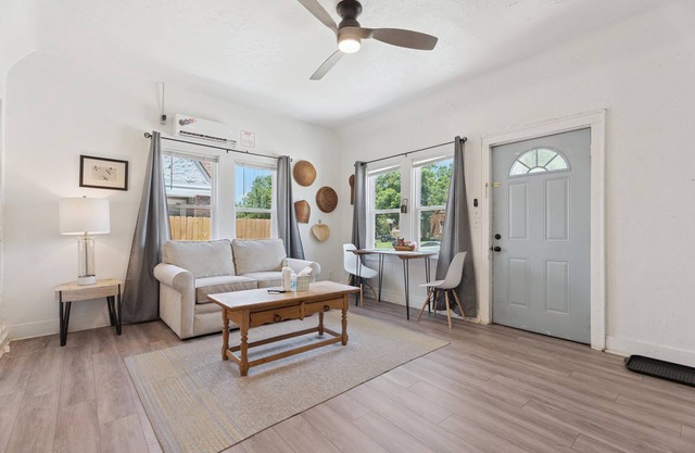 Uptown OKC Studio | $1500/month | Kitchenette + Queen Bed