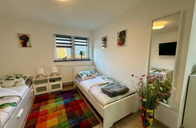 Vacation apartment 1 with pull-out single beds