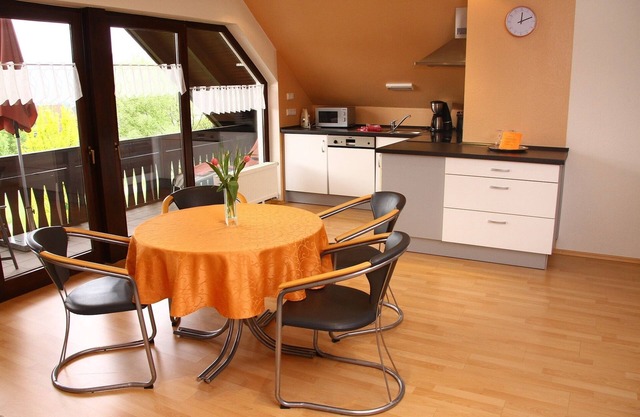 Vacation apartment "Engelbergblick" with large panoramic window and balcony| 4 stars