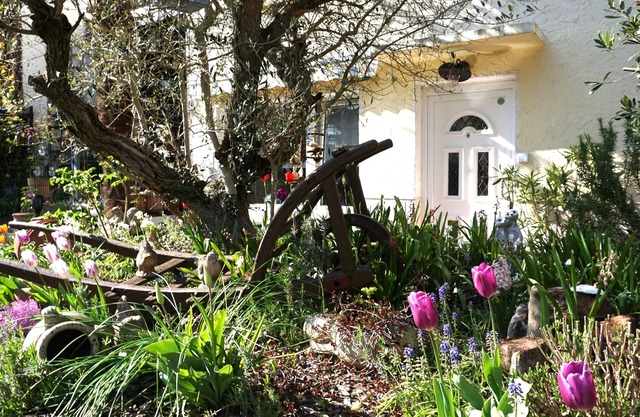 Vacation apartment for 1 - 3 persons, own garden terrace, own parking lot Wi-Fi