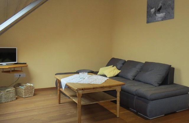 Vacation apartment Hühnerstall, 78 sqm, 2 bedrooms, 1 living/dining area, max. for 6 persons