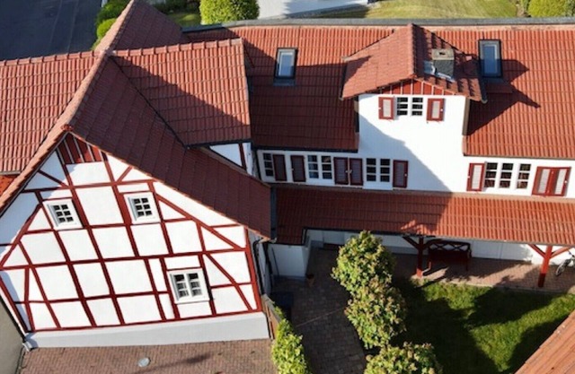 Vacation apartment in a historic half-timbered house