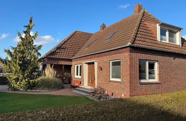 Vacation apartment with outdoor area, East Frisian coast, rural location
