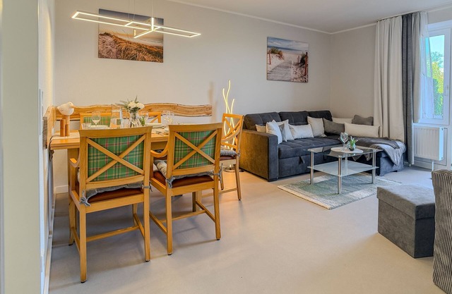 "Vacation happiness by the sea - your vacation apartment Strandkörbchen Nr.3 with dog