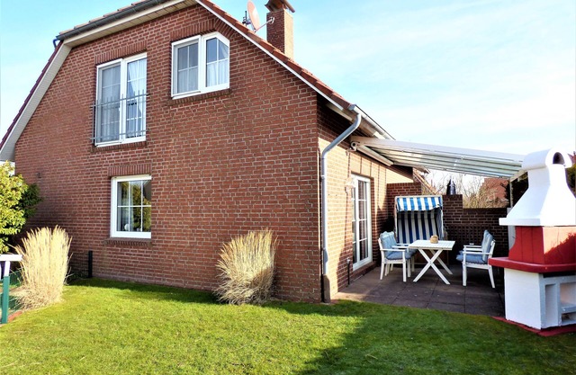 Vacation home in Neßmersiel, quiet cul-de-sac location, close to the dyke
