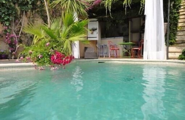 Vacation villa with secure swimming pool