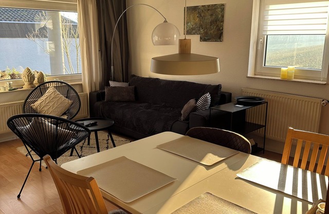 Very nice apartment located on the edge of the field. All rooms with daylight.